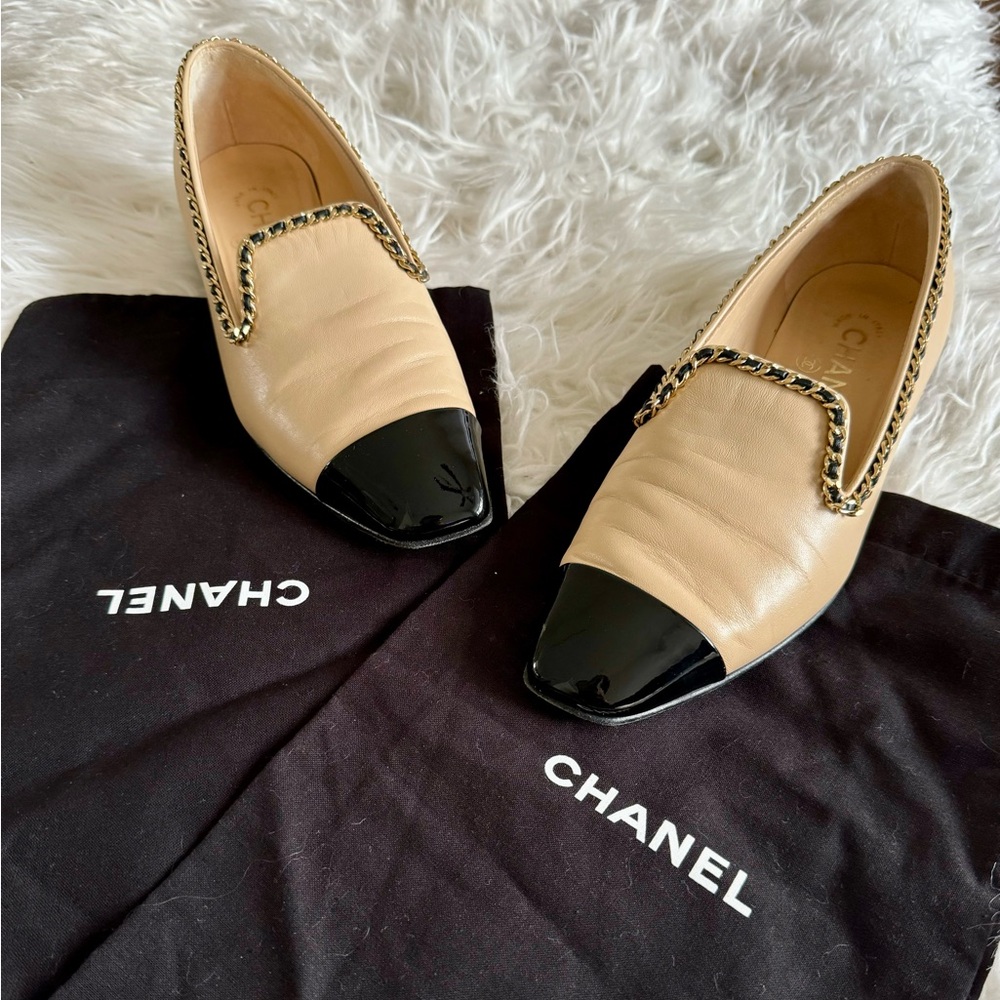 Chanel flat shoes, size 6,5